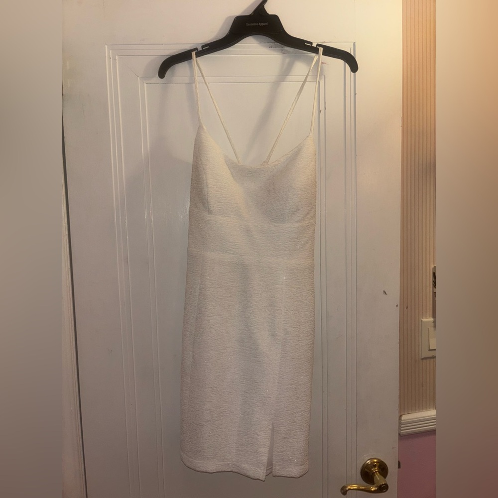 Teeze Me Ivory Dress XL